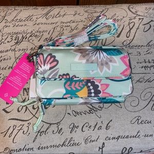 Vera Bradley Mint Flowers